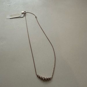 Rose gold Michael Kors necklace